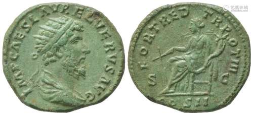 Lucius Verus (161-169), Dupondius, Rome, AD 162-163; AE (g 9...