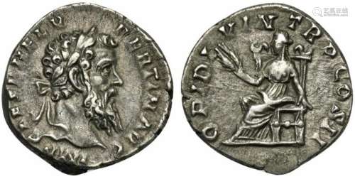 Pertinax (193), Denarius, Rome, January - March AD 193; AR (...