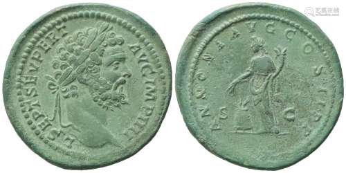 Septimius Severus (193-211), Sestertius, Rome, AD 194; AE (g...