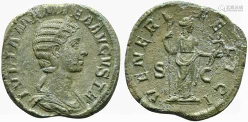 Julia Mamaea, Sestertius struck under Severus Alexander, Rom...