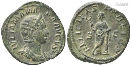 Julia Mamaea, Sestertius struck under Severus Alexander, Rom...