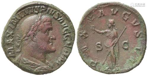 Maximinus I (235-238), Sestertius, Rome, AD 236-238; AE (g 1...