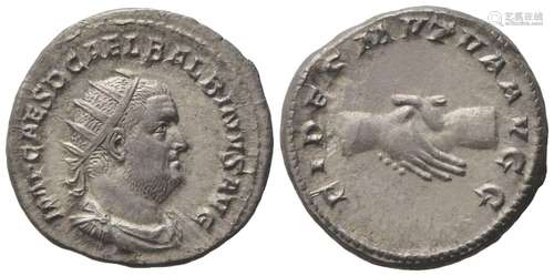 Balbinus (238), Antoninianus, Rome, April - June AD 238; AR ...