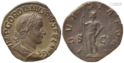 Gordian III (238-244), Sestertius, Rome, AD 241-243; AE (g 1...