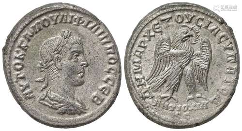 Philip II (247-249), Tetradrachm, Syria: Antiochia, AD 249; ...