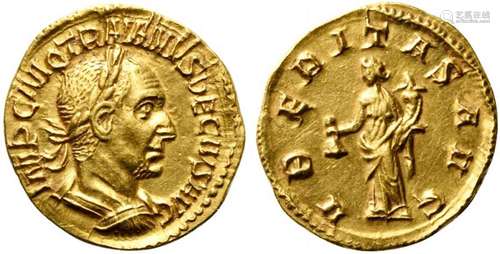 Trajan Decius (249-251), Aureus, Rome, AD 249-251; AV (g 4,3...