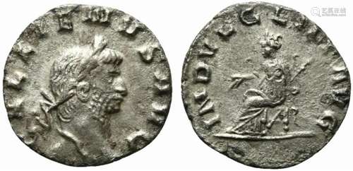 Gallienus (253-268), Quinarius, Rome, AD 263-265; BI (g 1,84...