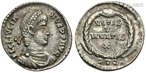 Julian II (360-363), Reduced Siliqua, Lugdunum, AD 360-363; ...