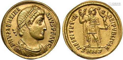 Valentinian I (364-375), Solidus, Nicomedia, AD 364-367; AV ...