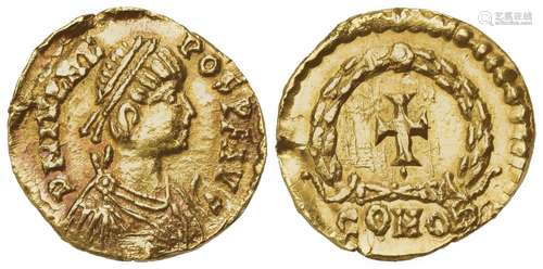 Julius Nepos (474-475), Tremissis, Ravenna, AD 474-475; AV (...