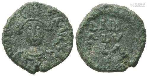 Ostrogoths, Baduila (541-552), 10-Nummi, Rome, ca. AD 527; A...