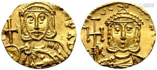 Constantine V Copronymus with Leo III or IV (751-755), Tremi...