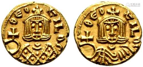 Theophilus (829-842), Semissis, Syracuse, ca. AD 829-831; AV...