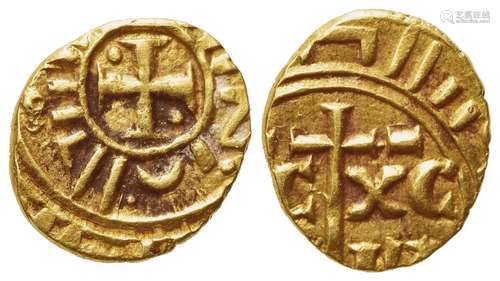 Italy, Sicily, Messina. Federico II (1197-1250). AV Tarì (9....