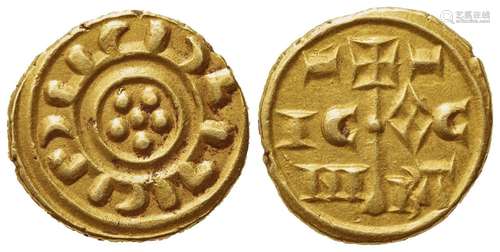 Italy, Sicily, Messina. Federico II (1197-1250). AV Tarì (11...