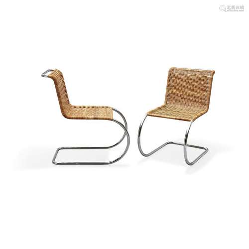 LUDWIG MIES VAN DER ROHE  1886-1969 - TWO 'MR10' FOR ALIVAR ...