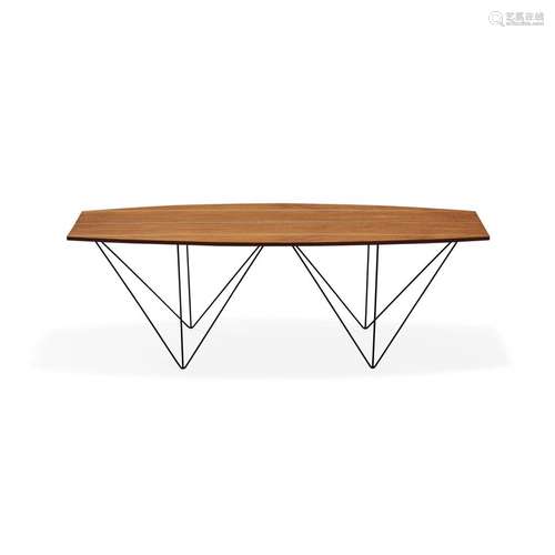 CARLO HAUNER E MARTIN EISLER (ATTRIBUITO) - LOW TABLE FOR FO...