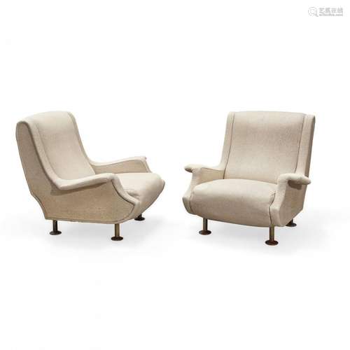 MARCO ZANUSO  1916-2001 - TWO 'REGENT' ARMCHAIRS FOR ARFLEX ...