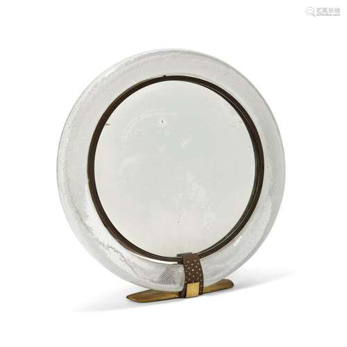 CARLO SCARPA  1906-1978 - TABLE MIRROR FOR VENINI  1940 CIRC...