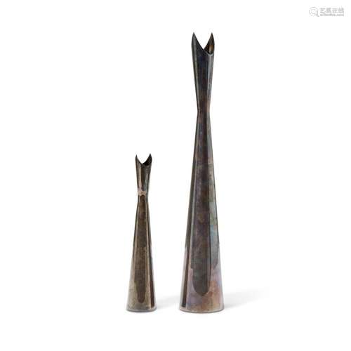 LINO SABATTINI   1925-2016 - TWO 'CARDINALE' VASES FOR CHIST...