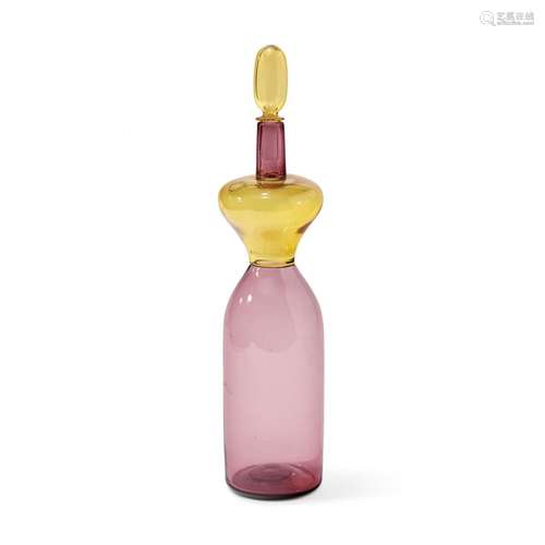 GIO PONTI   1891-1979 - BOTTLE WITH STOPPER  DESIGNED 1950, ...