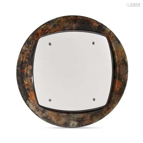 SANTAMBROGIO & DE BERTI - ILLUMINATED WALL MIRROR  1960S