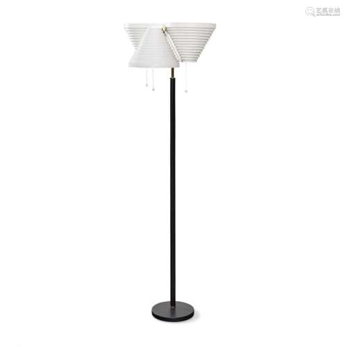 ALVAR AALTO  1898-1976 - 'A809' FLOOR LAMP PER ARTEK  1958