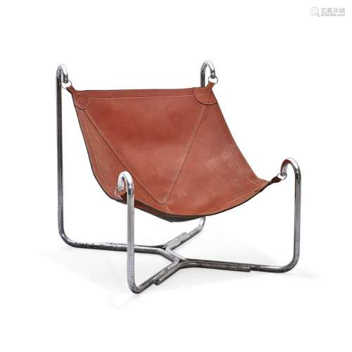 GRUPPO DAM - 'BAFFO' LOUNGE CHAIR FOR BUSNELLI  1969