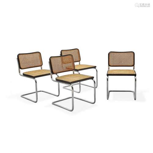 MARCEL BREUER  1902-1981 - FOUR 'CESCA' CHAIRS FOR GAVINA  1...