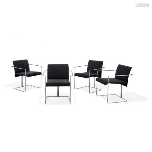 ERNESTO REDAELLI - FOUR 'P.15' CHAIRS FOR F.LLI SAPORITI