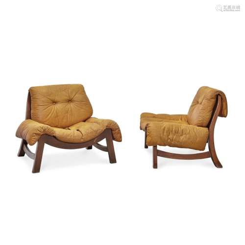 TWO ARMCHAIRS