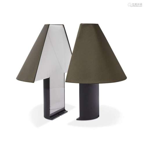 M. BARBAGLIA & M. COLOMBO - TWO 'EDIPO' TABLE LAMPS FOR ...