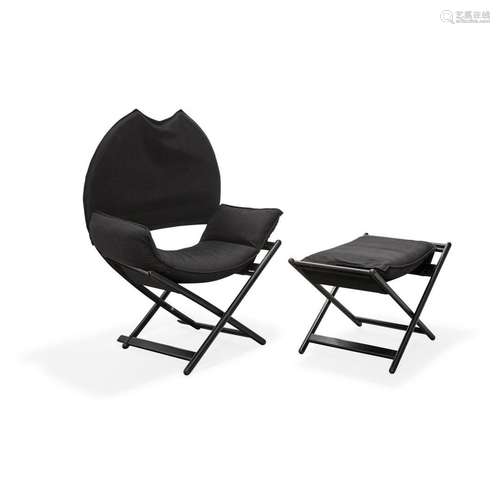 VICO MAGISTRETTI  1920-2006 - 'REGINA D'AFRICA' LOUNGE CHAIR...