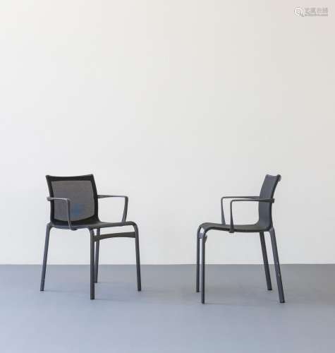 ALBERTO MEDA - SIX 'FRAME' ARMCHAIRS FOR ALIAS