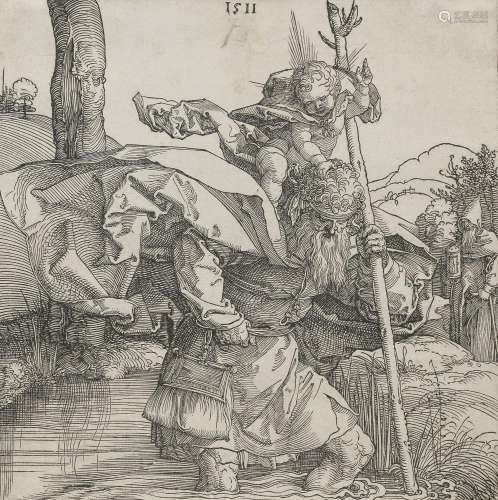 Albrecht Dürer (1471-1528)<br />
Saint Christophe