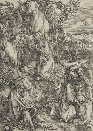 Albrecht Dürer (1471-1528)<br />
Le Christ au Mont des Olivi...