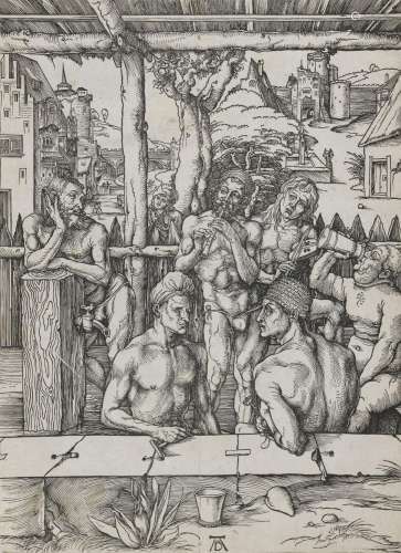 Albrecht Dürer (1471-1528)<br />
Le Bain des hommes