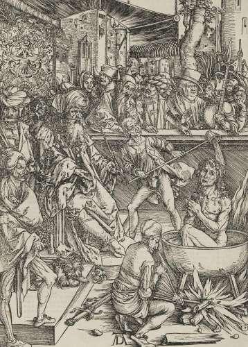 Albrecht Dürer (1471-1528)<br />
Le Martyre de St Jean