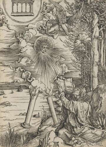 Albrecht Dürer (1471-1528)<br />
Saint Jean dévorant le livr...