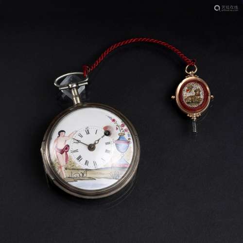 A Spindle Pocket Watch.