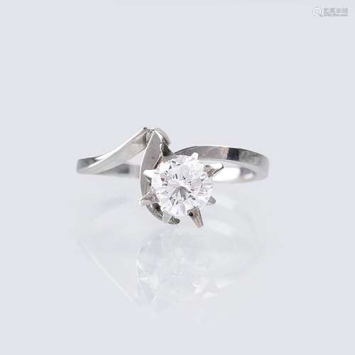 A Solitaire Diamond Ring.