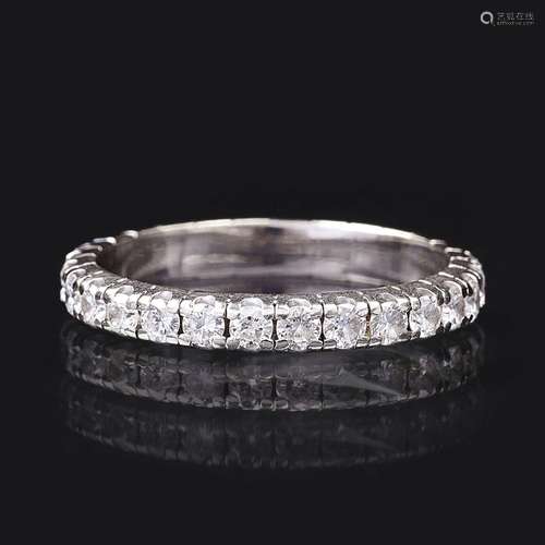 A Memory Diamond Ring.