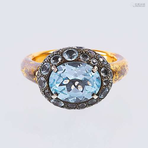 Pomellato. A Topaz Ring 'Tabou'.