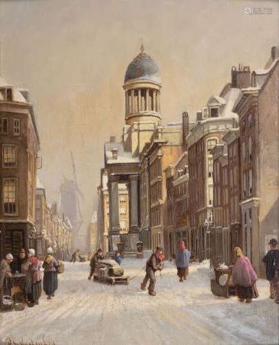 Pieter Gerardus Vertin (Den Haag 1819 - Den Haag 1893). Wint...