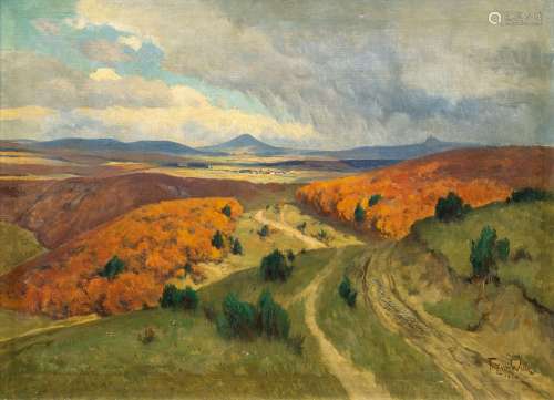 Fritz von Wille (Weimar 1860 - Düsseldorf 1941). Landscape.