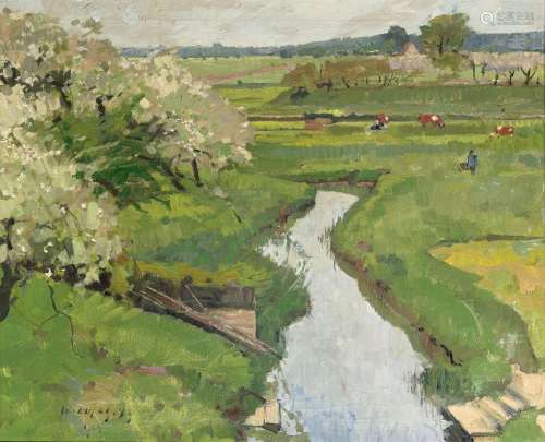 Willy Lucas (Driburg 1884 - Partenkirchen 1918). Landscape.