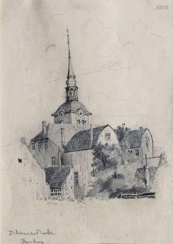 Käte Lassen (Flensburg 1880 - Flensburg 1956). St. John's Ch...