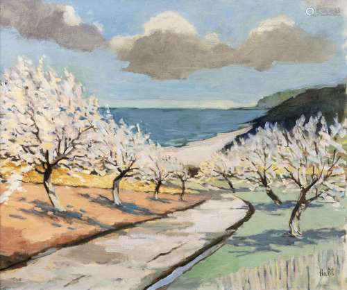 Willy Habl (Egeln/Magdeburg 1888 - Hamburg 1964). Blossomin ...