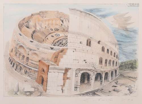 Anton Lehmden (Cabaj 1929 - Wien 2018). Colosseum.