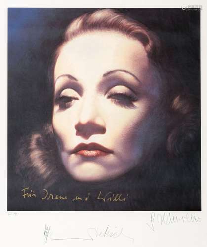 Gottfried Helnwein (Wien 1948). Marlene Dietrich.